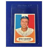 1961 WALT ALSTON TOPPS