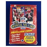 1989 PRO SET FOOTBALL WAX UNOPENED BOX