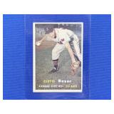 1957 TOPPS CLETIS BOYER ROOKIE #121