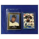 (2) BO JACKSON CARDS: 1989 SCORE & 1992 SUPERSTARS