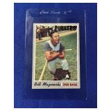 1970 BILL MAZEROSKI TOPPS