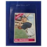 1966 BILL MAZEROSKI TOPPS
