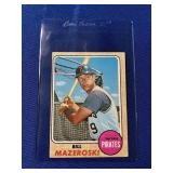 1968 BILL MAZEROSKI TOPPS