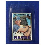 1967 BILL MAZEROSKI TOPPS
