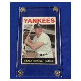 MICKEY MANTLE 1964 TOPPS AUTHENTIC CARD