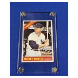 MICKEY MANTLE 1966 TOPPS AUTHENTIC CARD