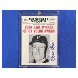 1961 BASEBALL SCOOPS NO. 406 VERNON LAW