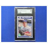 OREL HERSHISER ROOKIE SGC 9- 1985 FLEER #371