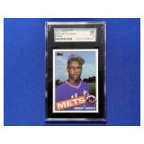 DWIGHT GOODEN ROOKIE SGC 9- 1985 TOPPS #620