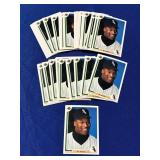 1991 BO JACKSON UPPER DECK LOT OF 44 CARDS