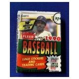 1990 BARRY BONDS ON TOP OF FLEER CELLO PACK
