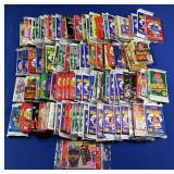 UNOPENED SPORTS PACKS-OVER 100 ASSORTED