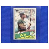 1985 TOPPS TIFFANY RICKEY HENDERSON #115