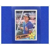 1985 TOPPS TIFFANY RYNE SANDBERG #713