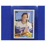1985 TOPPS TIFFANY GEORGE BRETT # 703