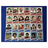 1976 WONDER FOOTBALL ALL STAR SET 1-24