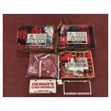 JOHNSTOWN DEWAR DATSUN METAL LICENSE PLATE HOLDER,