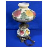 HAND PAINTED GONE WITH THE WIND STYLE LAMP