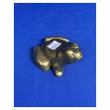 BRASS FROG APPROX 5"
