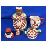 CASA VERO TEA POT & COOKIE JAR, F&F SYRUP, MAMA