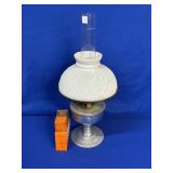ALADDIN 23 OIL LAMP WITH ADDITIONAL MANTLES