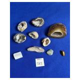(10 PCS) GEODES AND ROCKS