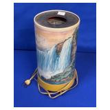 VINTAGE ROTO-LAMP/MOTION LAMP WATERFALL *WORKS*