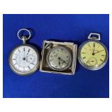 POCKET WATCHES: ELGIN NATIONAL WATCH CO ENGRAVED