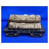 JERSEY & WESTERN RAILWAY JIM BEAM DECANTER LOG CAR