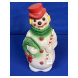 1968 EMPIRE BLOW MOLDS SNOWMAN APPROX 13"