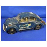 1973 JIM BEAM BLUE BEETLE DECANTER *FULL*