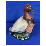 1979 CANVASBACK DUCK LORD CALVERT DECANTER *FULL*