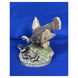 1986 WILD TURKEY AND SKUNK NO. 12 PORCELAIN