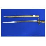 SWORD MARKED 10 WITH SHEATH  NO G 38565