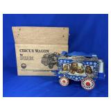 JIM BEAM CIRCUS WAGON DECANTER WITH BOX *EMPTY*