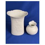 (2) KAISER GERMANY CERAMIC VASES (TALL ONE