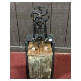HAND CRANK BUTTER CHURN APPROX 28"