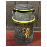 CHERUB DECORATED MILK JUG APPROX 23"