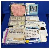 (ASSORTED AMOUNTS) U.S. STAMPS (MOSTLY UNUSED)
