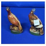 (PAIR) WILD TURKEY MINI NO 2 DECANTERS *EMPTY*