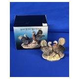 1988 FIGHTING WILD TURKEY DECANTER WITH BOX *EMPTY