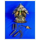 KAISERWALZER WOODEN GERMAN CUCKOO CLOCK (APPROX.