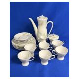 (21-PC) ROSENTHAL GERMANY CHINA SET W/ FLORAL