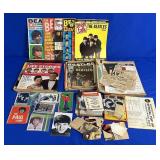 THE BEATLES MAGAZINES & TOPPS COLLECTORS CARDS