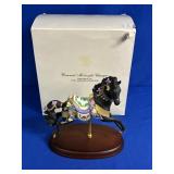 DANBURY MINT THE CAROUSEL COLLECTION MIDNIGHT