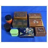 ORIENTAL STYLE DECORATIVE BOXES & CONTAINERS