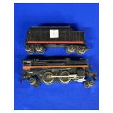 LIONEL TRAINS NO 250 ENGINE & BOX CAR