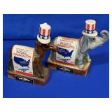 1976 EZRA BROOKS DEMOCRATIC & REPUBLICAN CAMPAIGN