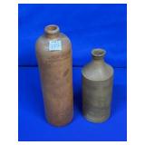 J.J. MEDER & ZOOM STONEWARE BOTTLE & J BOURNE &