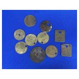 VINTAGE BETHLEHEM STEEL & ADDITIONAL MINIG TAGS